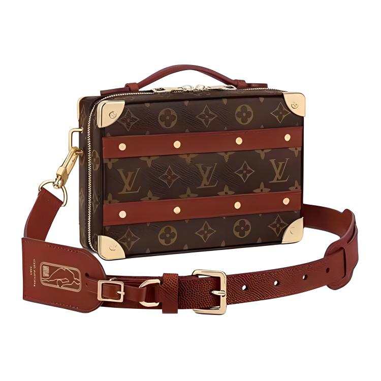 LOUIS VUITTON LOUIS VUITTON X Nba Legacy Handle Trunk Monogram Brown