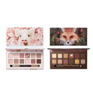 PERFECT DIARY 12 Color Animal Dial Eye Shadows Easy to Blend Shimmer Eye Enhancing