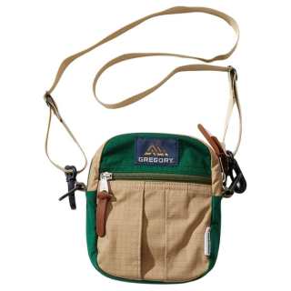 NOTHOMME Gregory 2L Outdoor Bags Cotton Khaki & Green Unisex