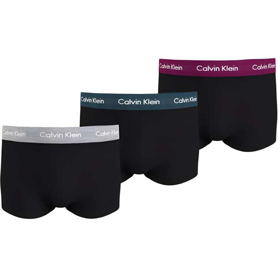 Calvin Klein logo-waistband boxers (set of three)