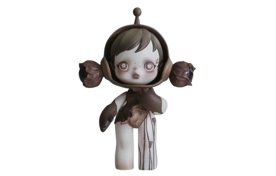 POP MART POP MART Skullpanda Baby Lotus, Sunset Trendy Figures 12.5cm