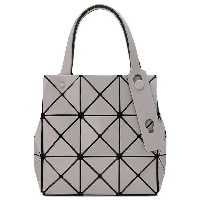 ISSEY MIYAKE CARAT Polyvinyl Chloride Resin One Shoulder Handbag Mini Women's Gray