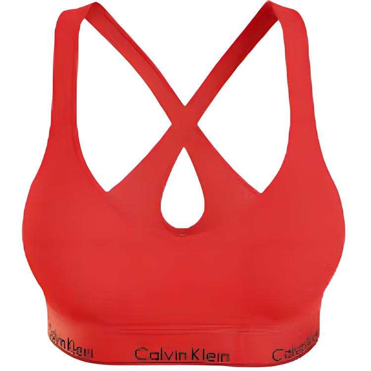 Calvin Klein CK/Calvin Klein BRALETTE LIFT Bra Europe Version Women's Bright Red