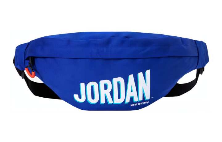 Jordan Jordan Polyester Storage Bag One Shoulder Crossbody Fanny Pack Regular Unisex Turkish Blue