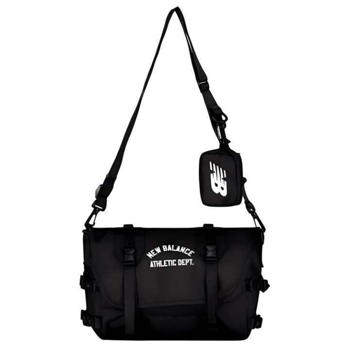 New Balance New Balance Fabric Shoulder Bag, Crossbody Bag Regular Unisex Black