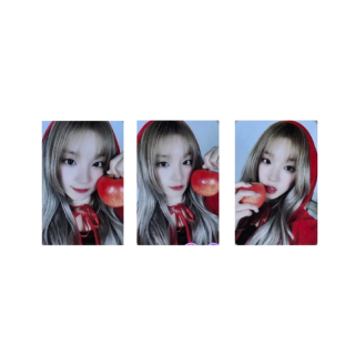 CUBE ENTERTAINMENT Song Yuqi Solo AM3.0 Offline Special Gift Card, Snow White Version Photocards