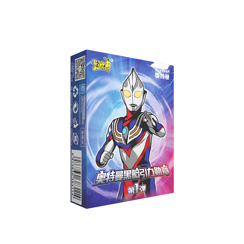 KAYOU Ultraman Dark Gravity Medal First Edition IP / Anime Cards 16 Pc/Box