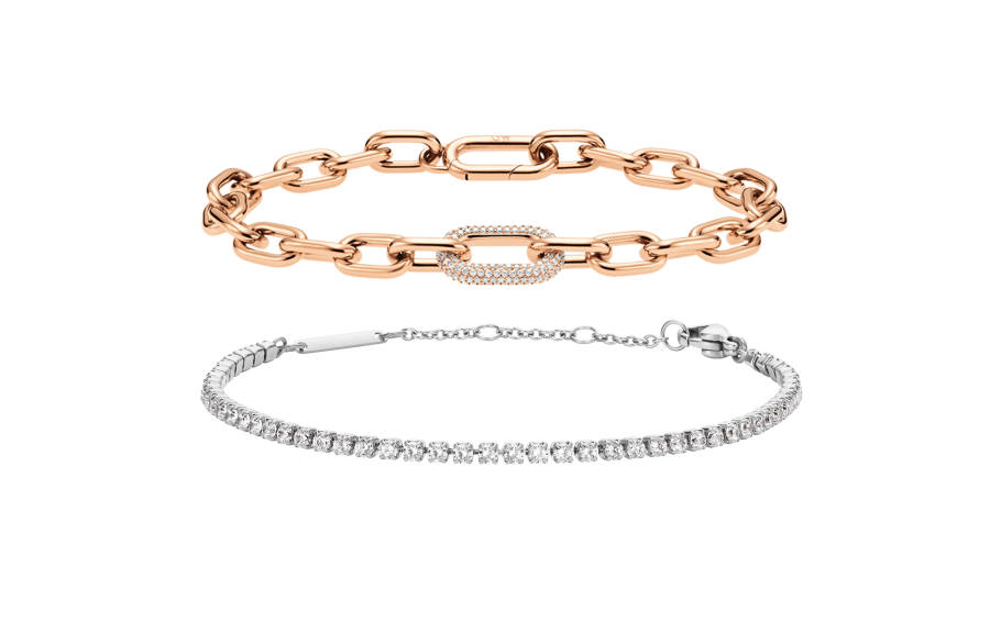 DW/DanielWellington Daniel Wellington Synthetic Cubic Zirconia Alloy Brass Bracelets Unisex