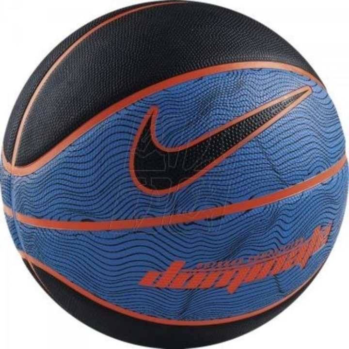 Nike Nike Rubber Basketball Black Blue Size 7 Training Unisex