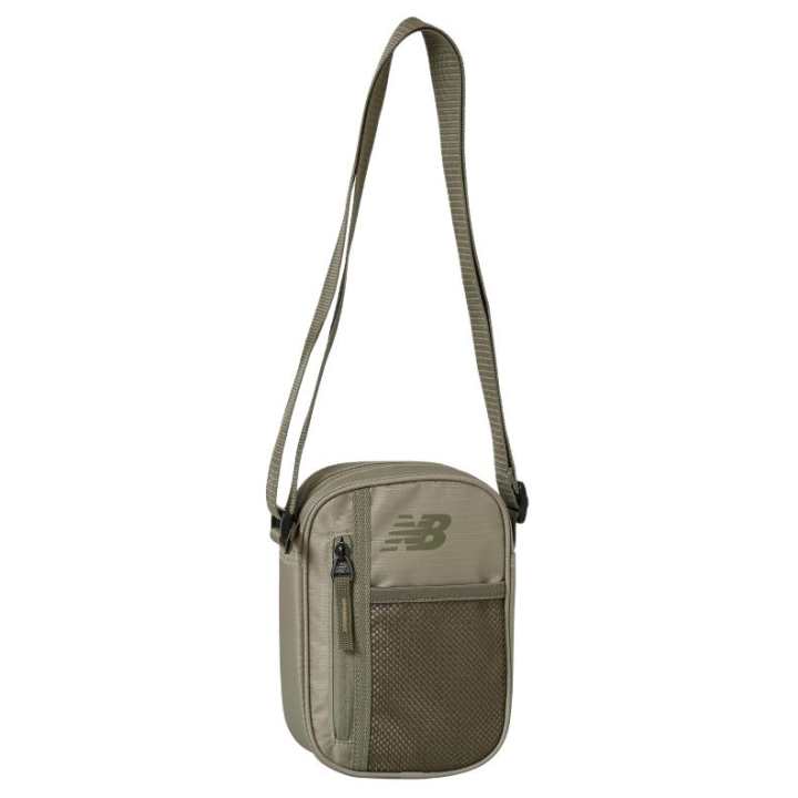 New Balance New Balance Polyester Shoulder Bag, Crossbody Bag Regular Unisex Green