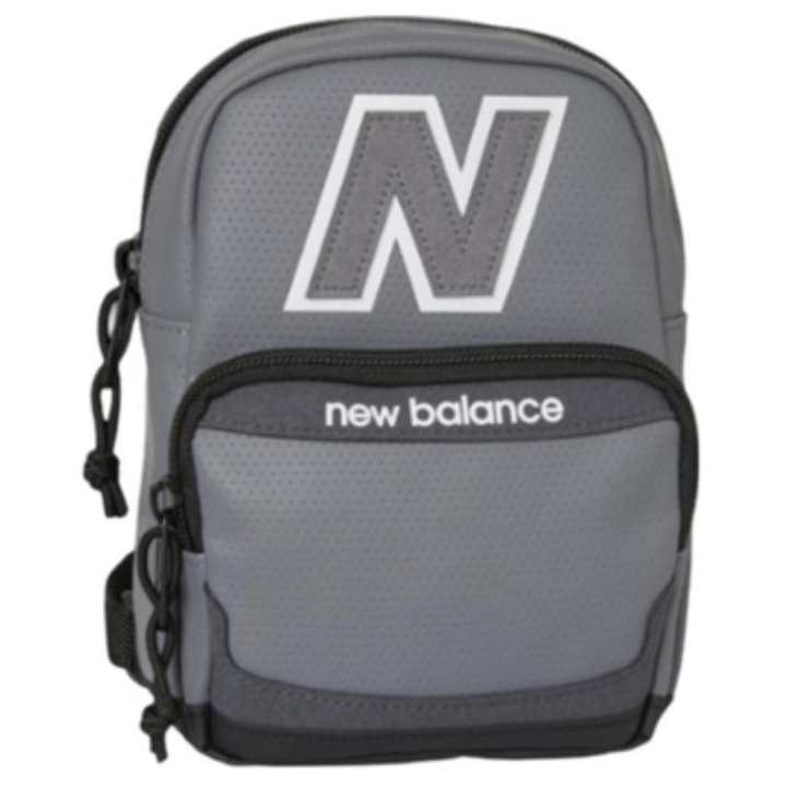 New Balance New Balance Leather Backpack Regular Unisex Gray Black