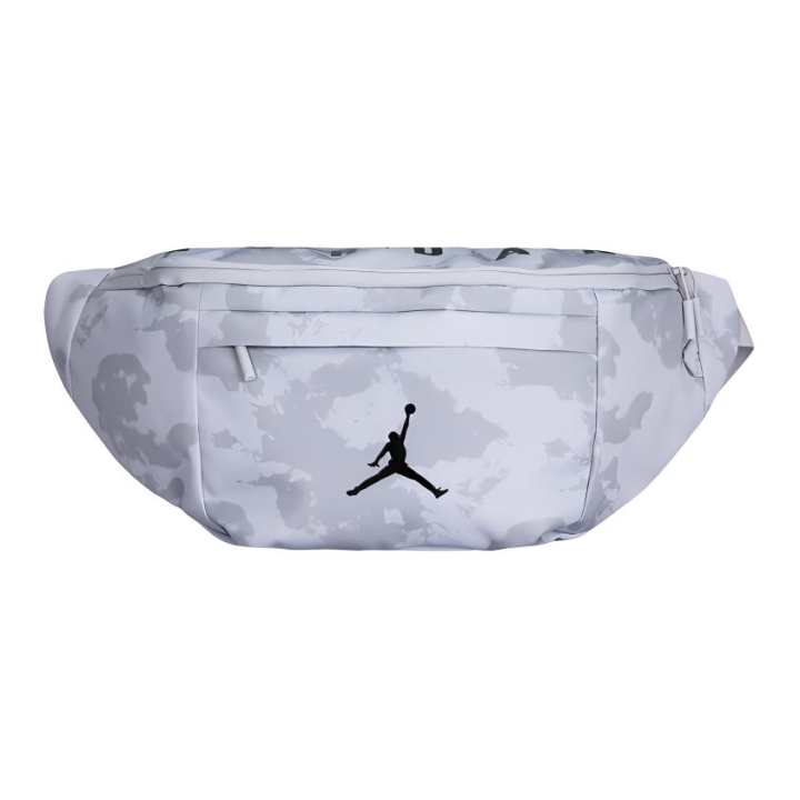 Jordan Jordan Polyester Crossbody Bag, Sling Bag, Fanny Pack Regular Unisex Blue Gray