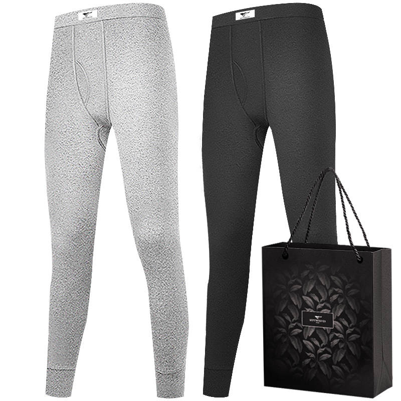 SEPTWOLVES SEPTWOLVES Thermal Pants Men's 2 Pack+Shopping Bag