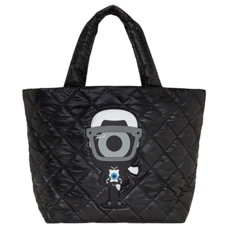 KARL LAGERFELD / Karl Lagerfeld Jeans Darcel Disappoints Polyester Handbag Women's Black