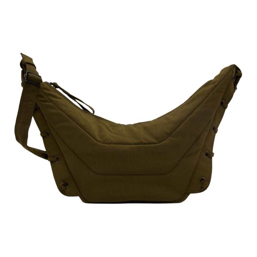 Lemaire Polyamide Shoulder Bag, Crossbody Bag Medium Women's Tobacco