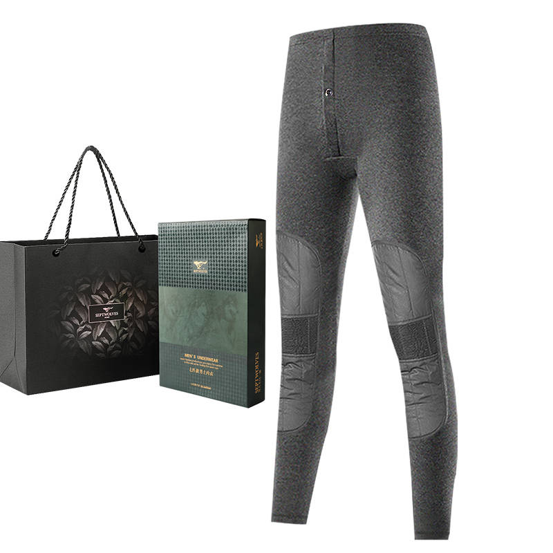 SEPTWOLVES SEPTWOLVES Fall Winter Thermal Pants Men's Gift Box Set