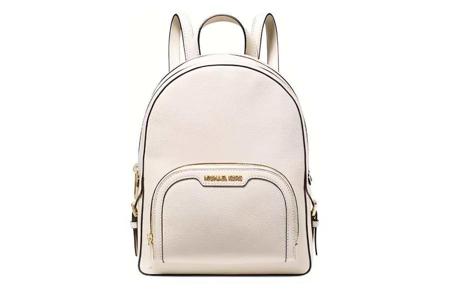 MICHAEL KORS Jaycee Litchi Grain Leather Backpack Medium Women's