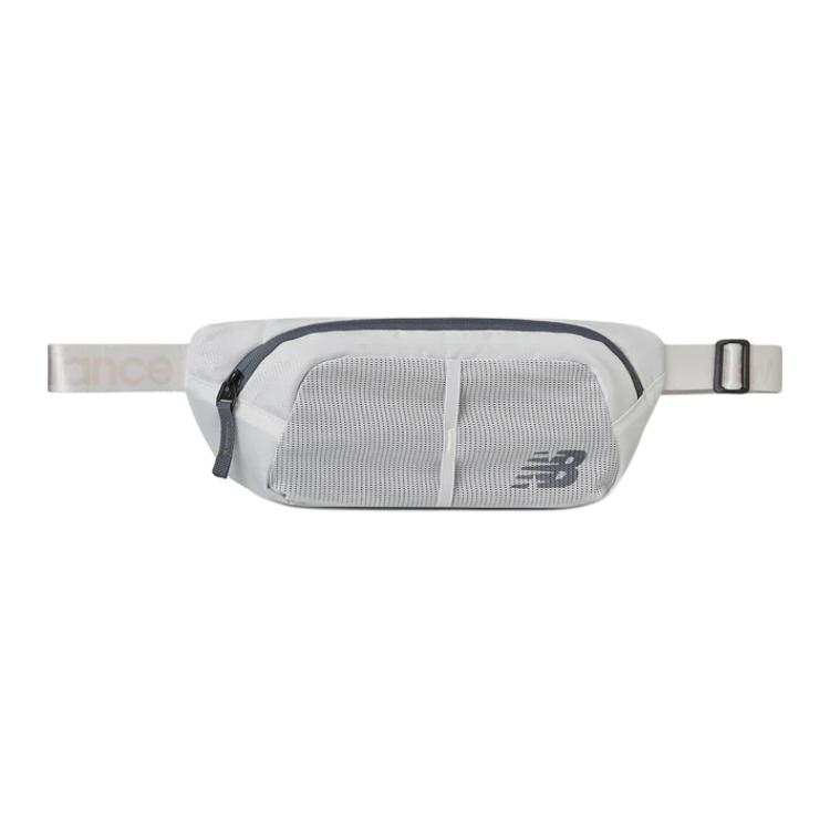 New Balance New Balance Recycled Nylon Shoulder Bag, Crossbody Bag, Fanny Pack Small Unisex Gray