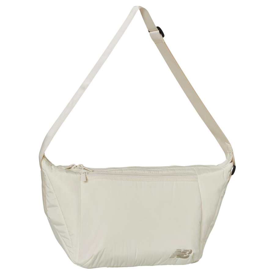 New Balance New Balance Nylon Shoulder Bag, Crossbody Bag Medium Women's White
