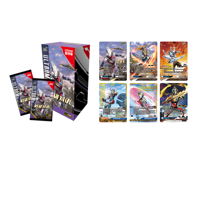 KAYOU Ultraman Hero Duel Deluxe Edition KR Card All Over Star Battle MR Card IP / Anime Cards 72 Pc/Box