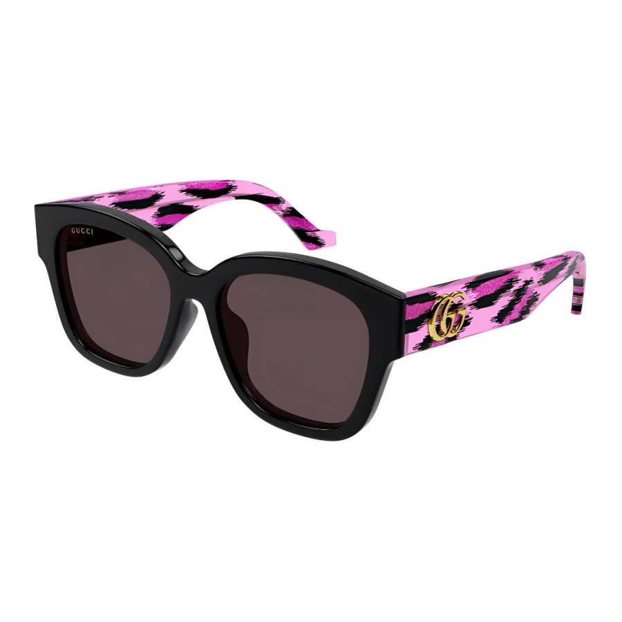 GUCCI GUCCI Square Sunglasses Men's Black