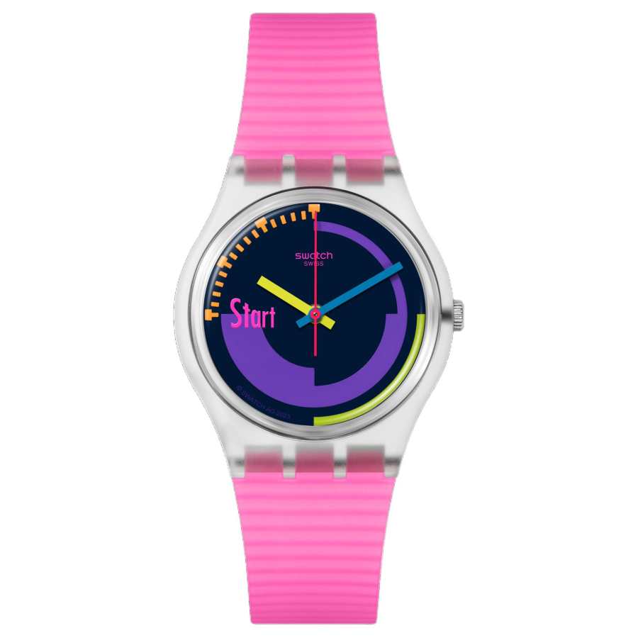 SWATCH SWATCH Unisex Purple Watch SO28K111