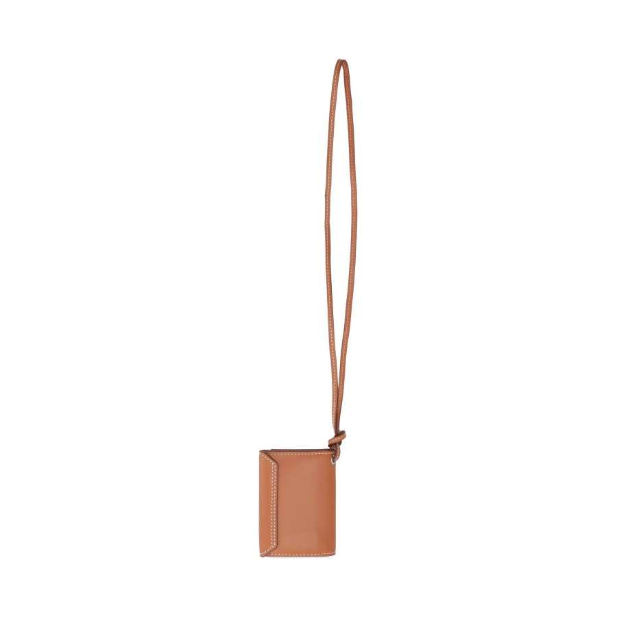Jacquemus Jacquemus Cow Leather Wallet Men's Light Brown