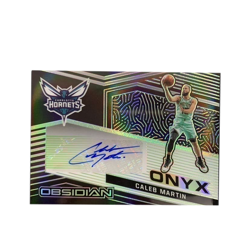 PANINI Caleb Martin 2020 21 Obsidian, Signature, Label Attached 14/25, Low Numbered, Star Card, Card Condition Pass