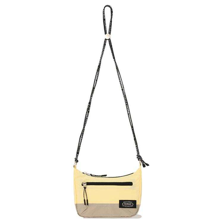 Kirsh Nylon Shoulder Bag, Crossbody Bag Mini Women's Light Yellow