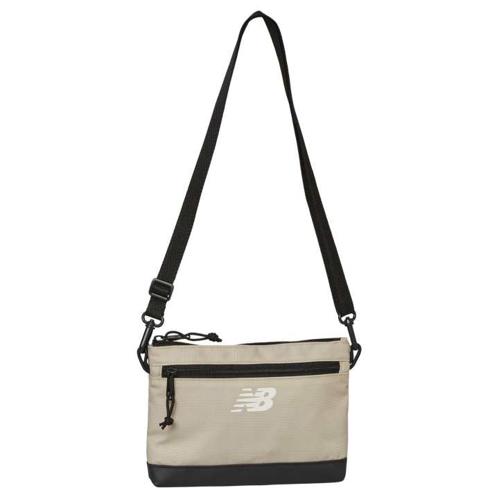 New Balance New Balance Polyester Crossbody Bag, Shoulder Bag Regular Unisex Gray