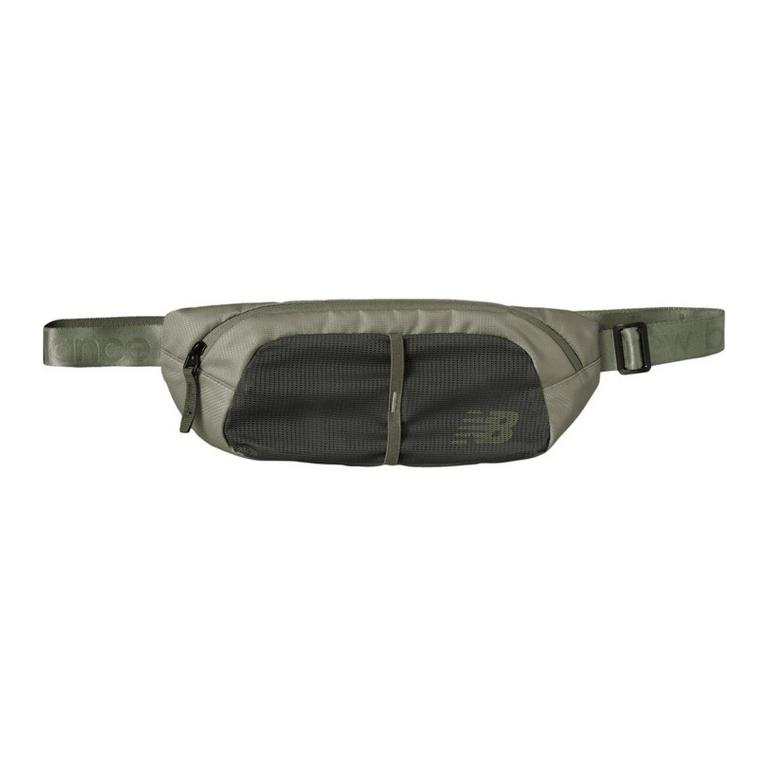 New Balance New Balance Nylon Fanny Pack Small Unisex Dark Olive Green