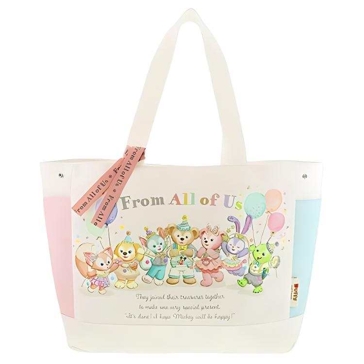 Disney Canvas Shoulder Bag Women's Beige