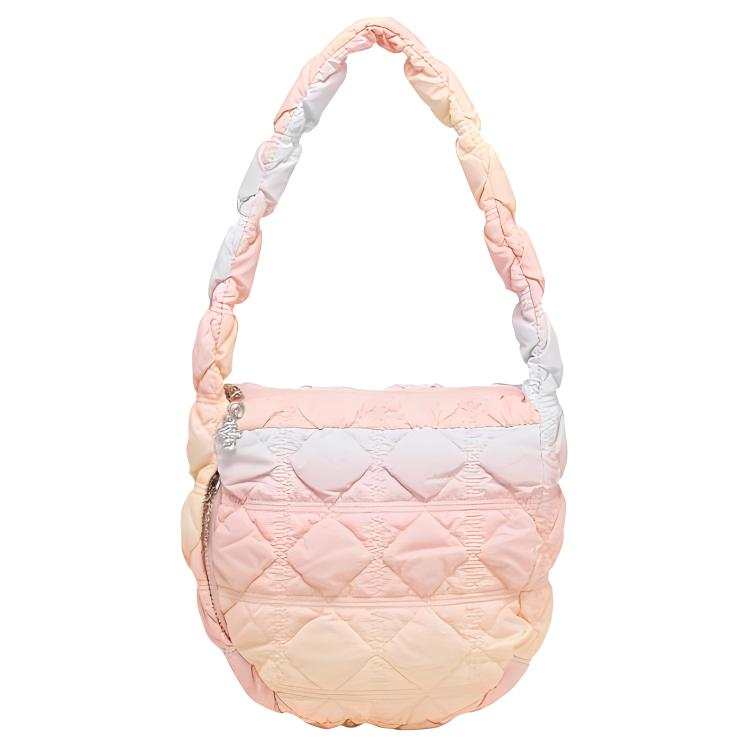 CARLYN Polyester Cloud Bag, Handbag Medium Women's Light Pink