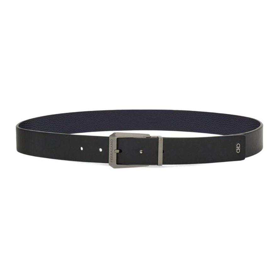 Ferragamo Ferragamo Logo engraved Reversible Leather Belt