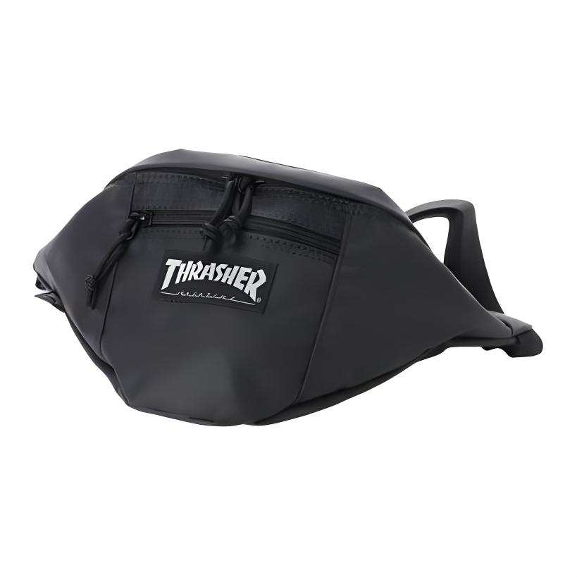Thrasher Thrasher Polyester Fanny Pack Regular Unisex Black