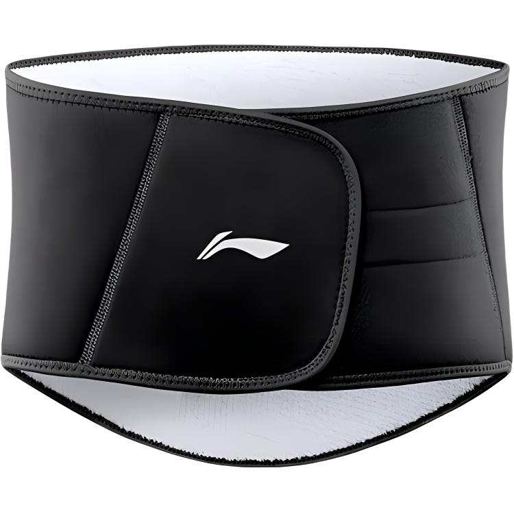 Li-Ning Li Ning Fleece Lined Warmth Retention, Woven Breathability, Stretch Comfort Back Support Braces Polyester
