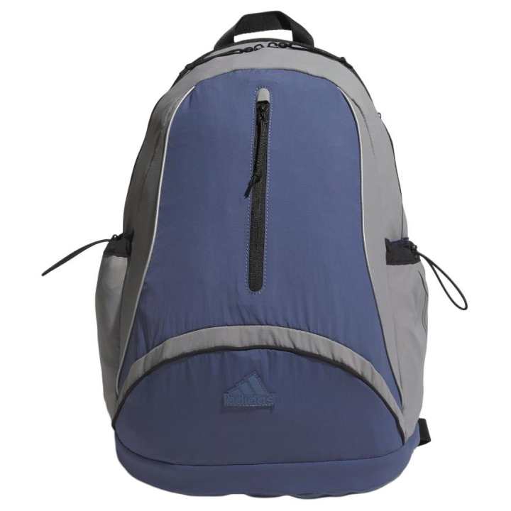 Adidas Adidas Recycled Blend Fabric Backpack Regular Unisex Gray Blue/Black