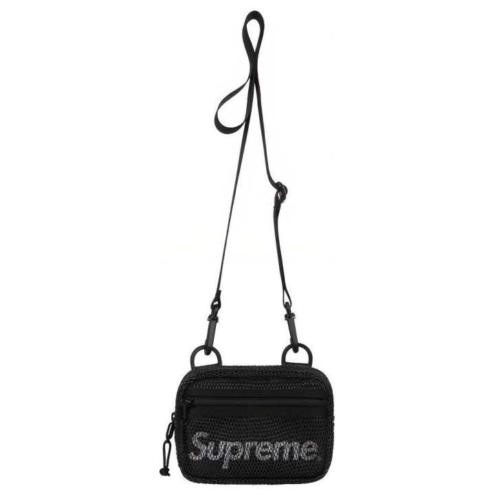 Supreme Supreme Polyester Shoulder Bag, Crossbody Bag Unisex Black