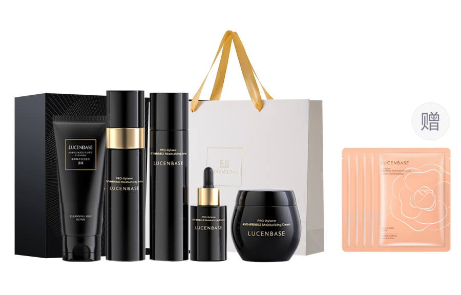 LUCENBASE LUCENBASE Peptide Collagen, Wrinkle Resistant Skincare Sets