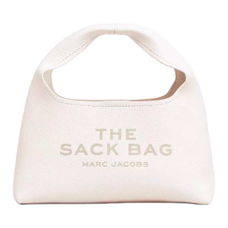 MARC JACOBS MARC JACOBS Full Grain Leather Handbag Mini Women's Ecru