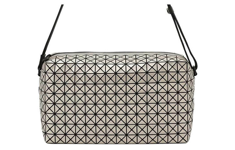 ISSEY MIYAKE Cow Leather Shoulder Bag, Crossbody Bag Unisex Bronze