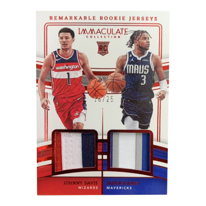 PANINI Johnny Davis Jaden Hardy Star Card, Card Quality Universal Sports Cards 1 Pc
