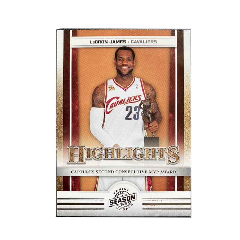 PANINI LeBron James Star Card, Card Quality Universal Sports Cards 1 Pc/3 Pcs Combo Set