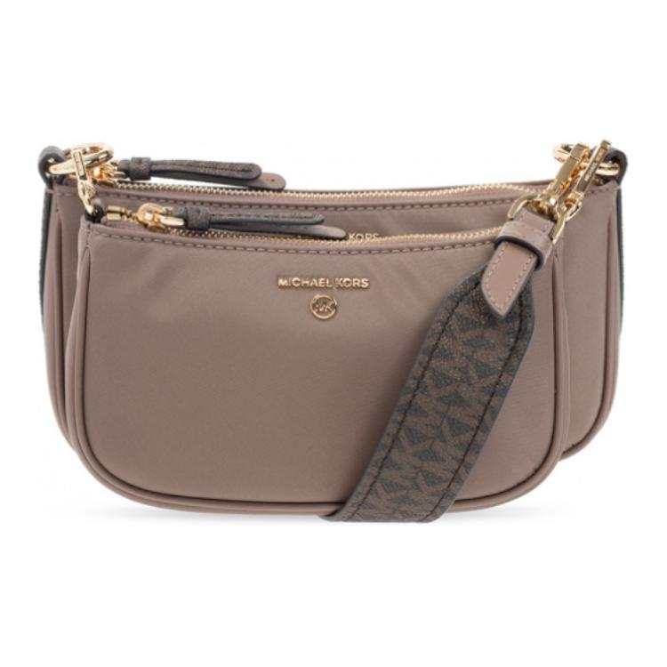 MICHAEL KORS Jet Set Nylon Crossbody Bag Regular Women's Light Umber