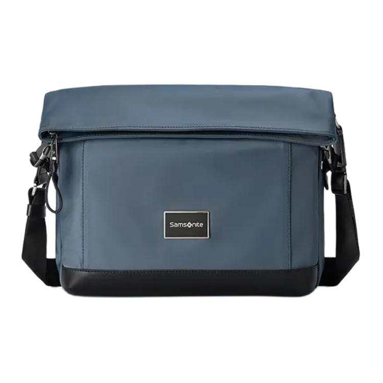 Samsonite SAMSONITE Nylon Shoulder Bag, Crossbody Bag Men's Force Blue