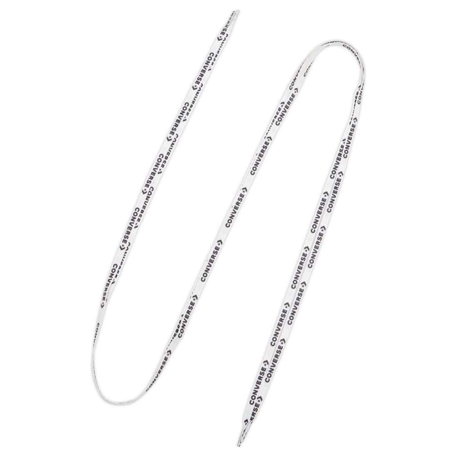 Converse Converse Letter Pattern Shoelaces Unisex White