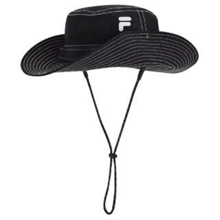 FILA FUSION Polyamide, Polyester Bucket Hats Unisex Black/Khaki
