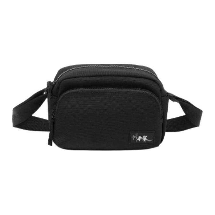Li-Ning Li Ning China Culture Collection Polyester Shoulder Bag, Crossbody Bag Regular Unisex Black