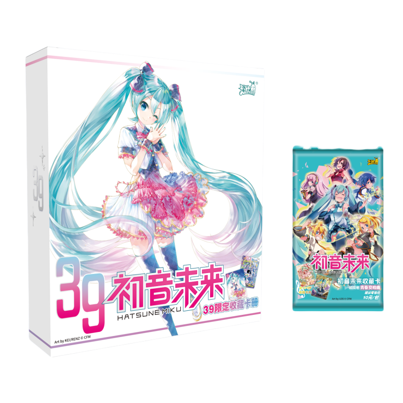 KAYOU Hatsune Miku Collectible Card 39 Box First Edition IP / Anime Cards 1 Box