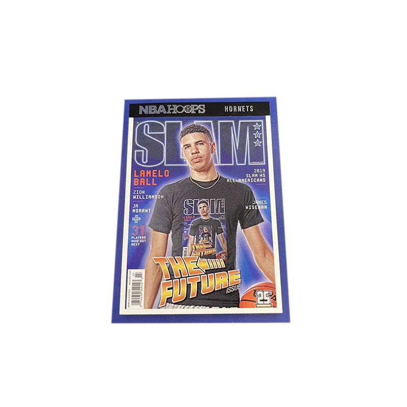 PANINI 21 22 Hornets HOOPS Magazine, LaMelo Ball, Star Card, Card Access Pass Sports Cards 1 Pc